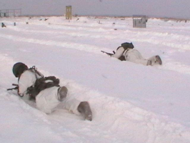 Разведчики на учениях в Мулино