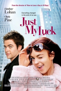 постер Поцелуй на удачу / Just My Luck;