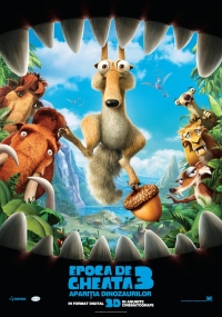постер Ледниковый период 3: Эра динозавров / Ice Age: Dawn of the Dinosaurs;